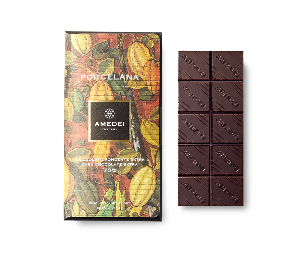 Amedei Porcelana 70% Dark Chocolate Bar | World Wide Chocolate