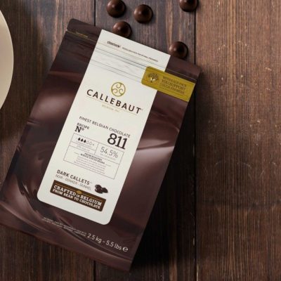Callebaut 811 54.5% Dark Chocolate Baking Callets