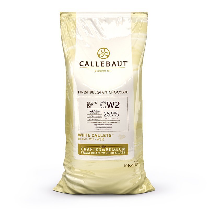 Callebaut CW2 25.9% White Chocolate Baking Callets