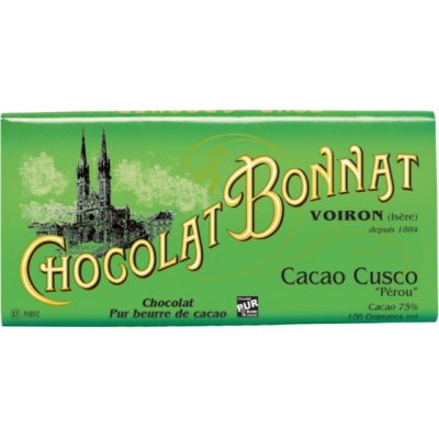 Chocolat Bonnat Cacao Cusco 75% Dark Chocolate Bar