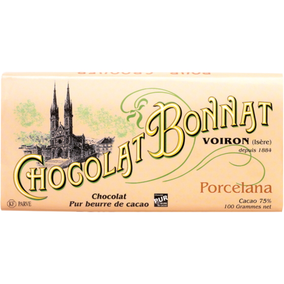 Chocolat Bonnat Porcelana 75% Dark Chocolate Bar