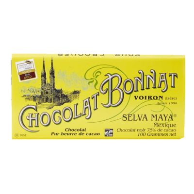 Chocolat Bonnat Selva Maya 75% Cocoa Dark Chocolate Bar