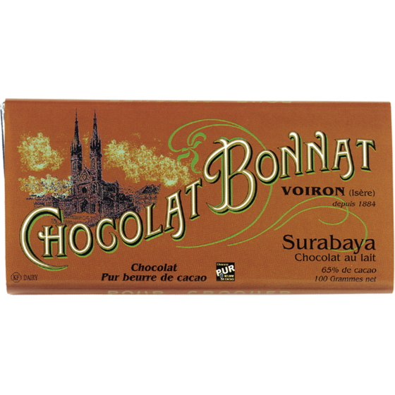 Chocolat Bonnat Surabaya 65% Milk Chocolate Bar
