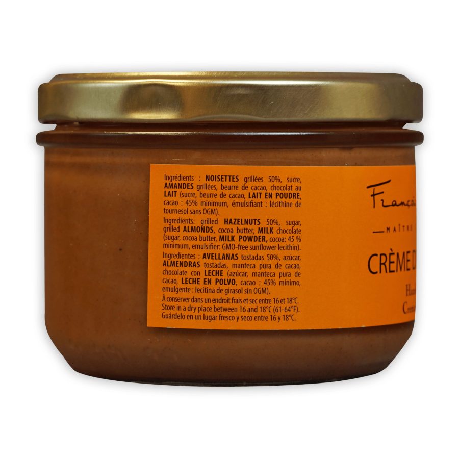 François Pralus Hazelnut Cream Side