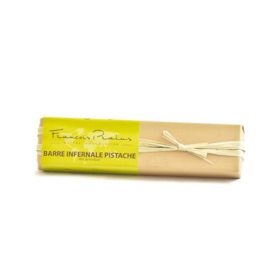 François Pralus Pistachio Paste 75% Dark Chocolate Bar