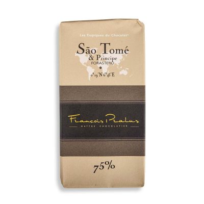 François Pralus São Tomé 75% Dark Chocolate Bar