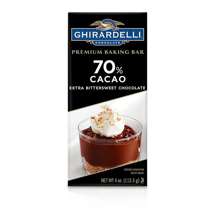 Ghirardelli 70% Extra Bittersweet Chocolate Baking Bar