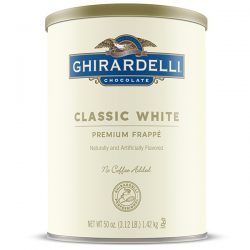 Ghirardelli Classic White Premium Frappé Mix