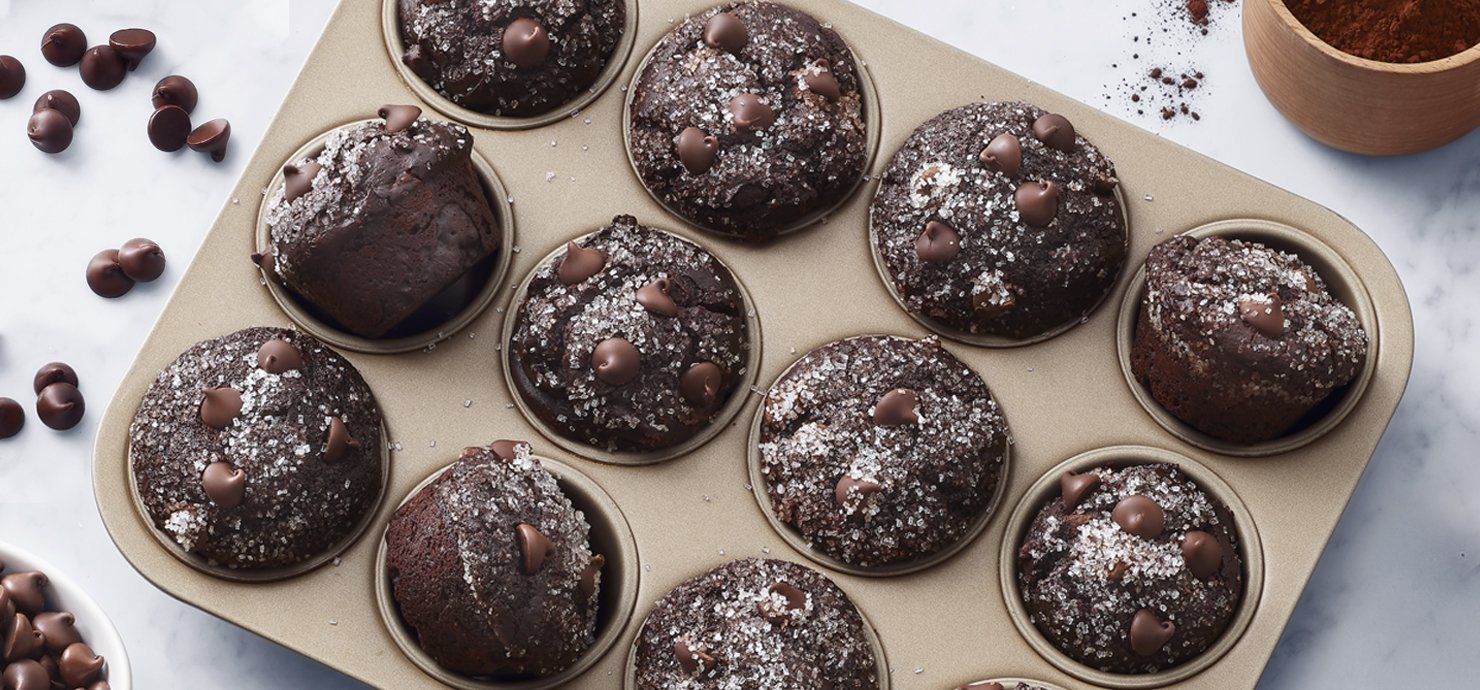 Ghirardelli Double Chocolate Muffins