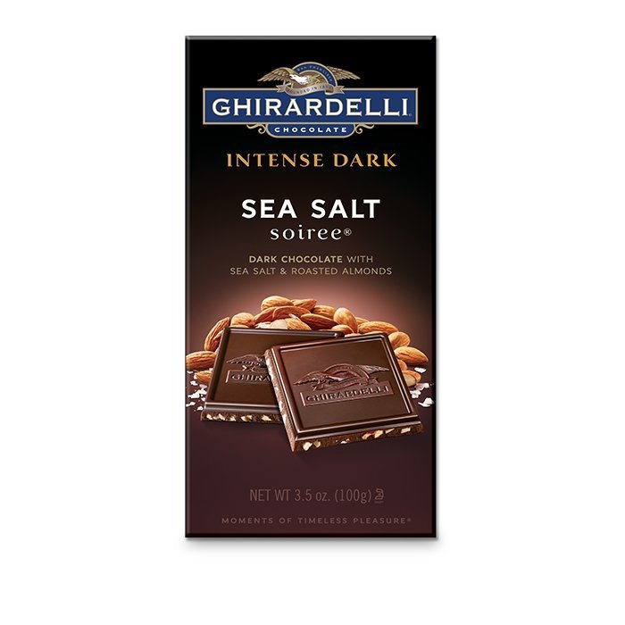 Ghirardelli Sea Salt Soiree Dark Chocolate Bar