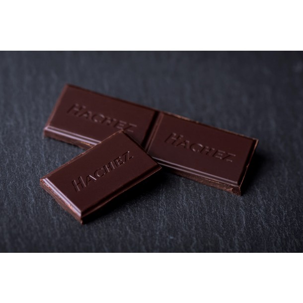 Hachez Premier Cru 88% Dark Chocolate Bar open piece
