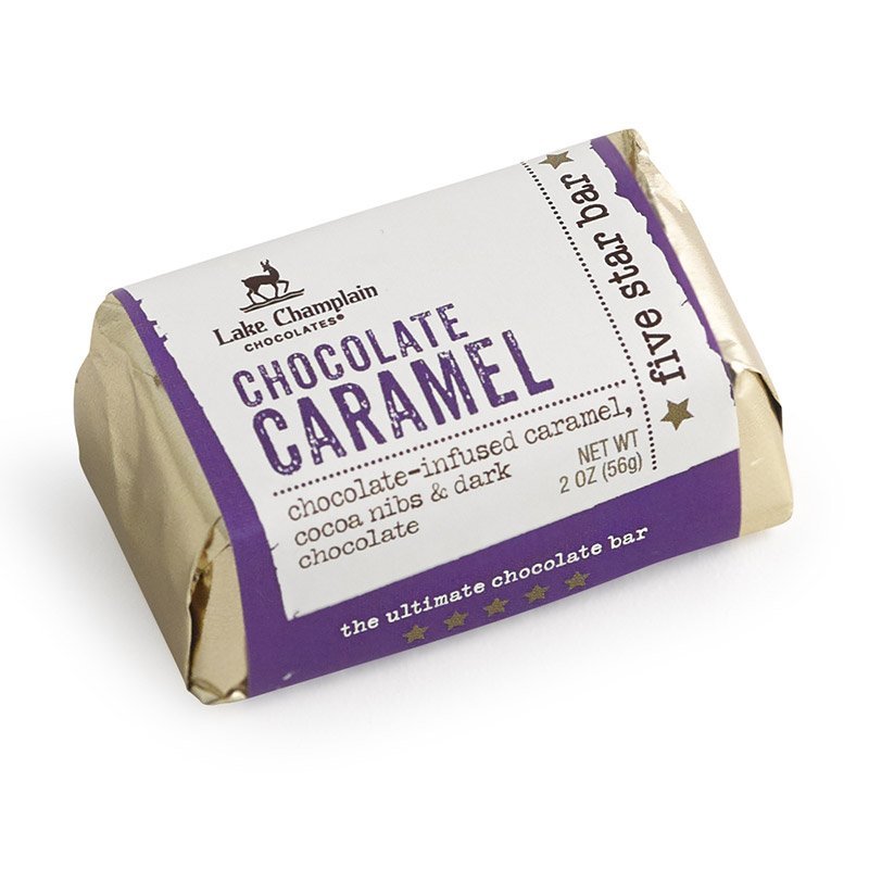 Lake Champlain Chocolate Caramel Five Star Bar