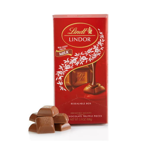 Lindt LINDOR Milk Chocolate Truffle Pieces