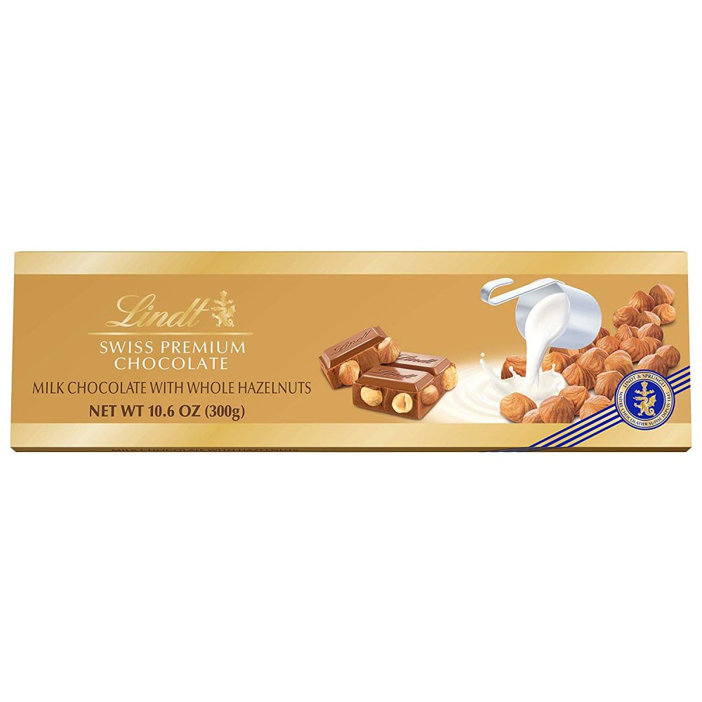 Lindt Swiss Hazelnut Milk Chocolate Gold Bar