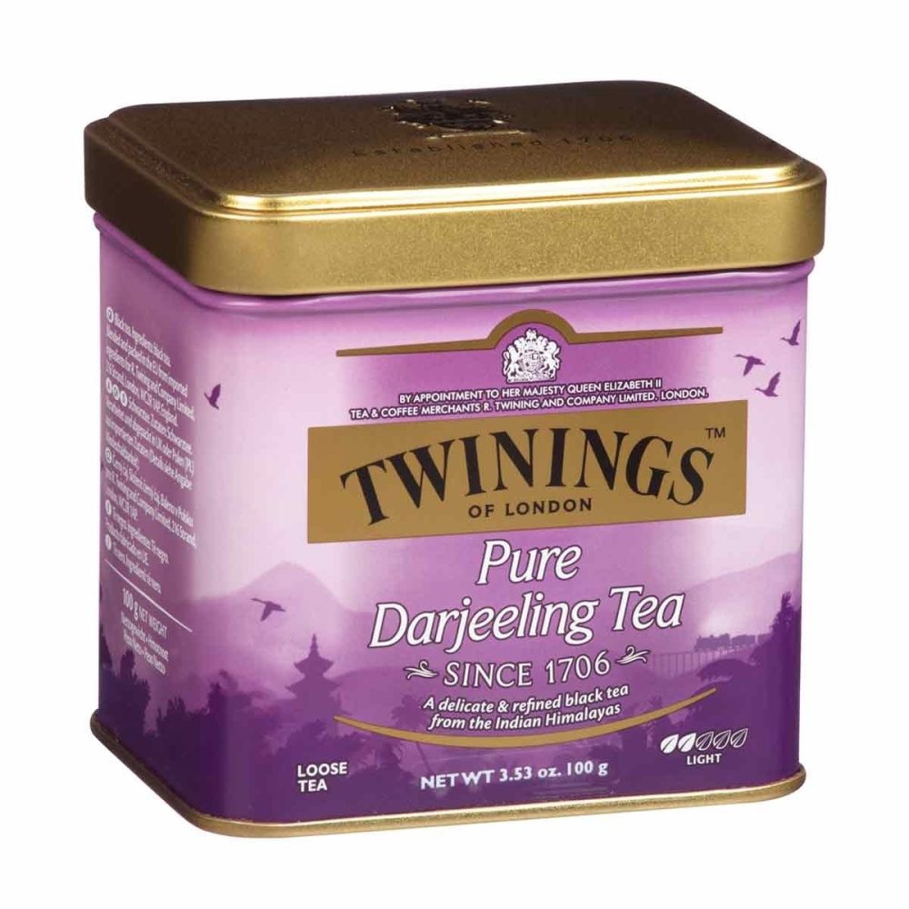 Twinings Pure Darjeeling Tea Tin