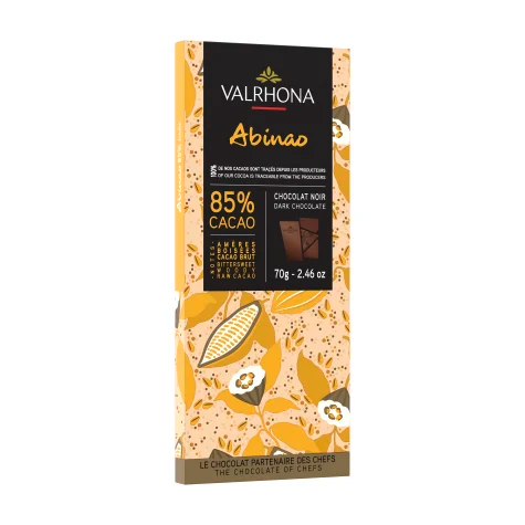 Valrhona Abinao 85% Dark Chocolate Bar