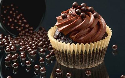 Valrhona Dark Chocolate Cupcakes