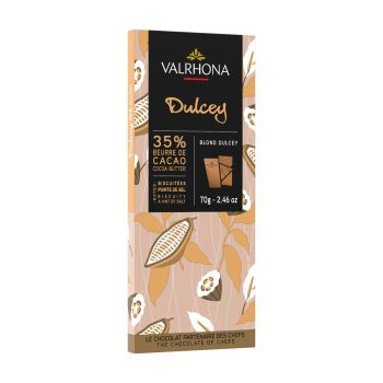 Valrhona Dulcey 35% Blond Chocolate Tasting Bar