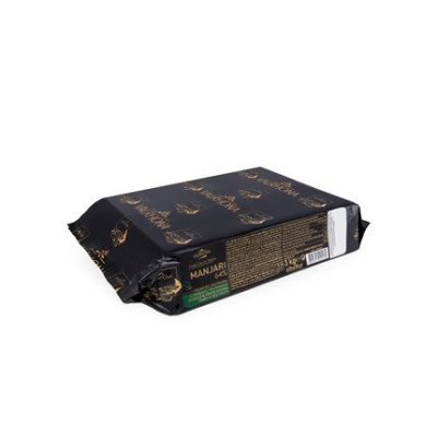 Valrhona Manjari 64% Dark Chocolate Baking Block Side