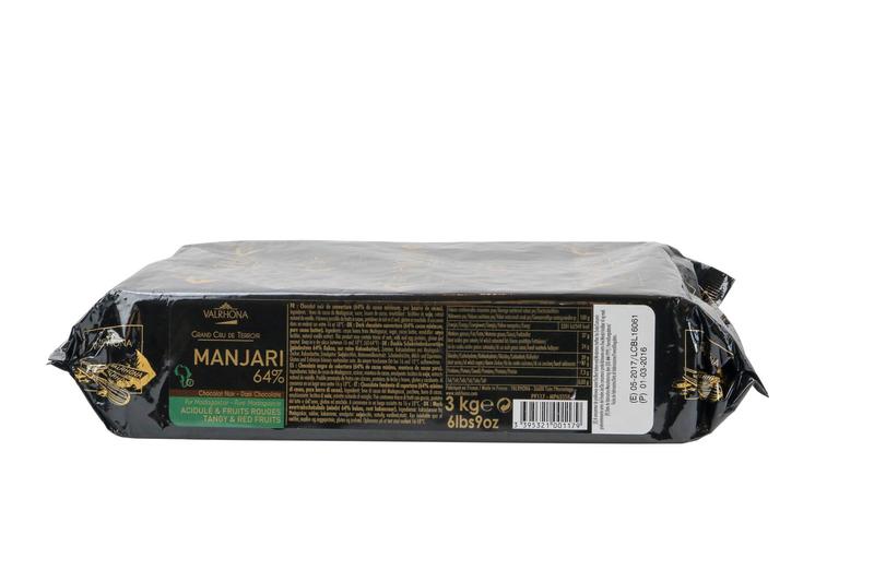 Valrhona Manjari 64% Dark Chocolate Baking Block