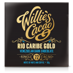 Willie's Cacao Rio Caribe Gold 72% Dark Chocolate Bar