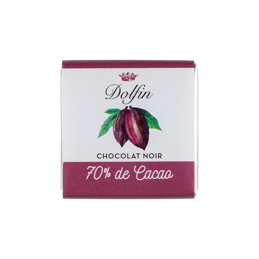 Dolfin 70% Dark Chocolate Napolitain-min