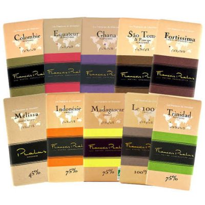 Pralus Chocolate Bar Display