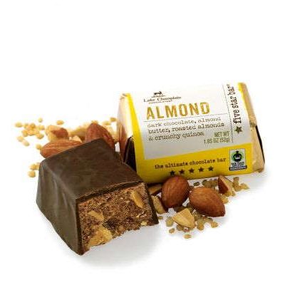 Lake Champlain Almond Five Star Bar