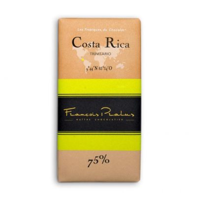 François Pralus Costa Rica 75% Dark Chocolate Bar