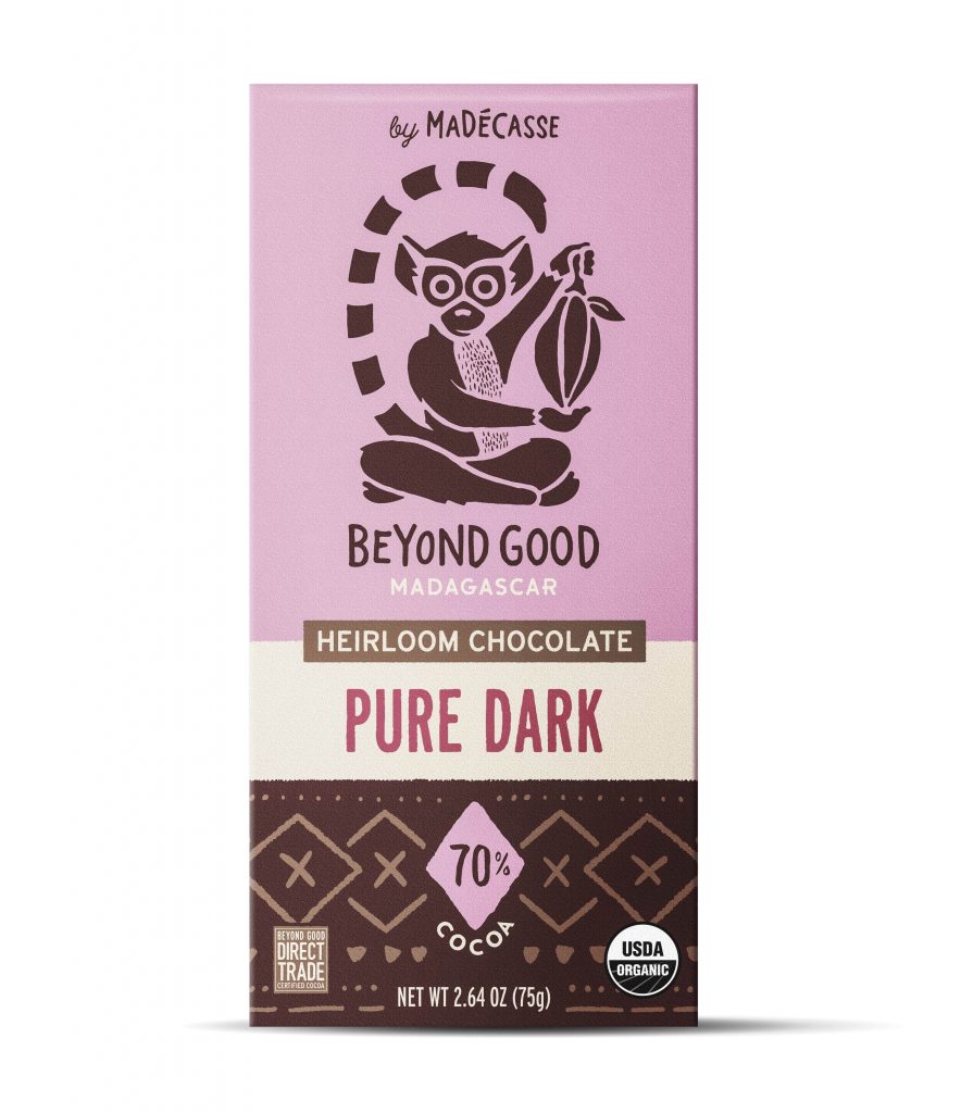 Beyond Good 70% Pure Dark Chocolate Bar-min