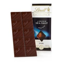 Lindt Excellence Touch of Sea Salt Dark Chocolate Bar