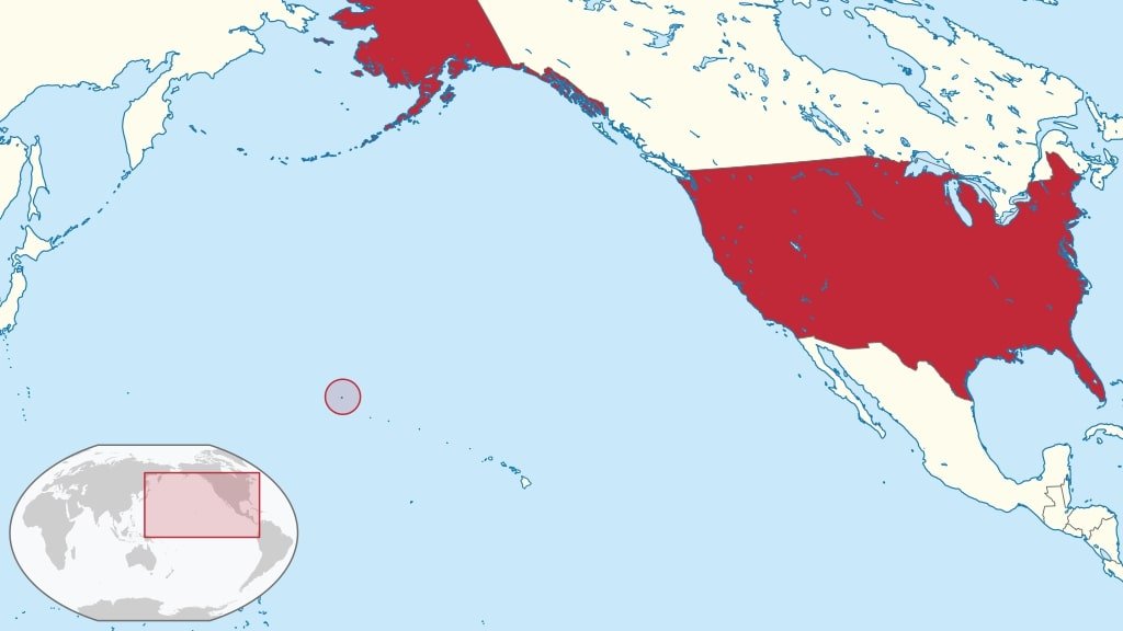 united states on map