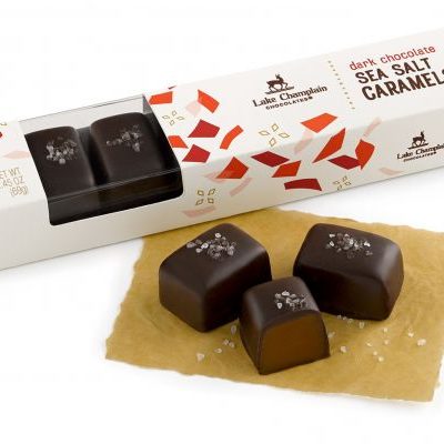 Lake Champlain 7-Piece Dark Chocolate Sea Salt Caramels