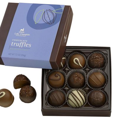 Lake Champlain 9-Piece Milk & Dark Chocolate Truffles