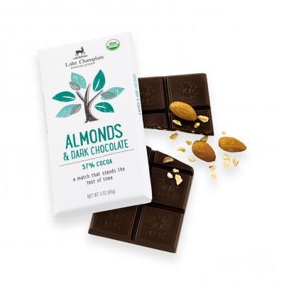 Lake Champlain Chocolates® 57% Dark Chocolate Bar with Almonds