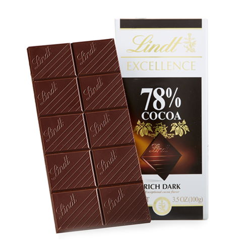 Lindt Excellence 78% Dark Chocolate Bar