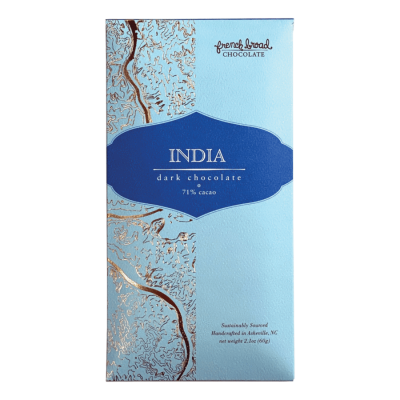 French Broad India 71% Dark Chocolate Bar