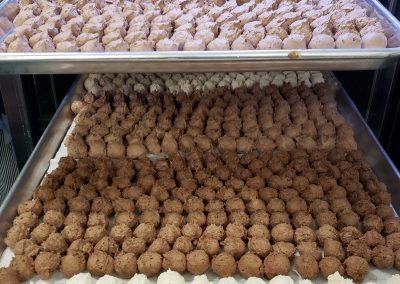 Homer Truffle Co Truffle Ganache Display