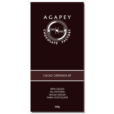 Agapey Cacao Grenada 85% Dark Chocolate Bar