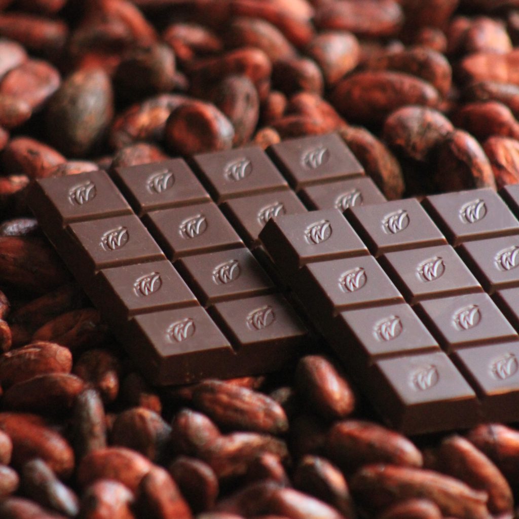 Willie's Cacao Rio Caribe Gold 72% Dark Chocolate Bar Mold 2-min