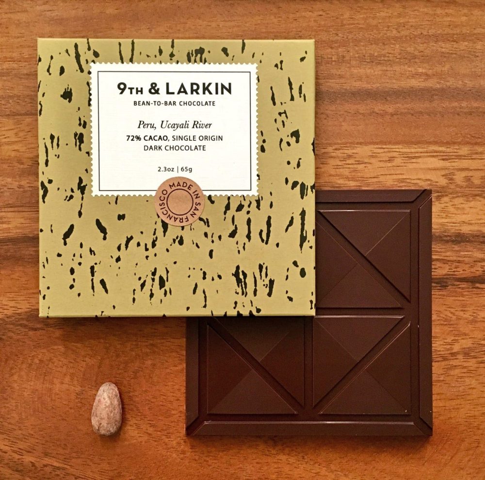 9th Larkin Ucayali Peru 72 Dark Chocolate Bar-min