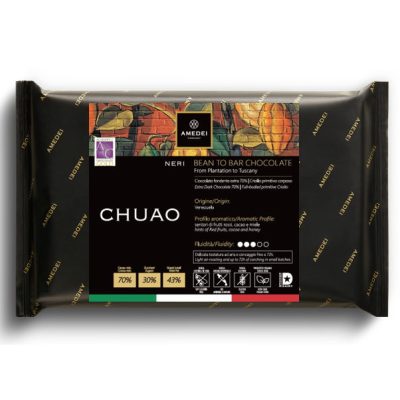 Amedei Chuao 70% Dark Couverture Chocolate Block