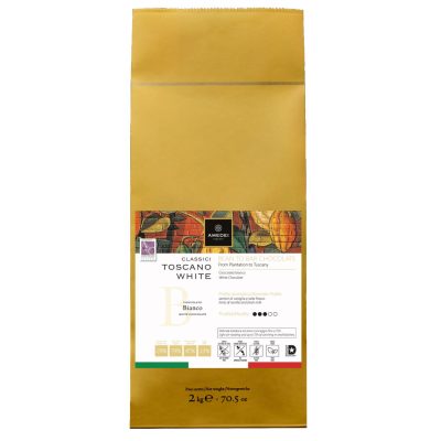 Amedei Toscano White 29% White Chocolate Drops Bag