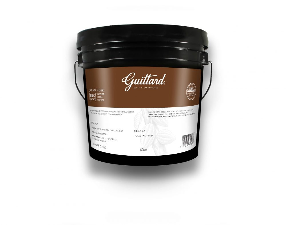 Guittard Dark Cocoa x Cacao Noir Tub