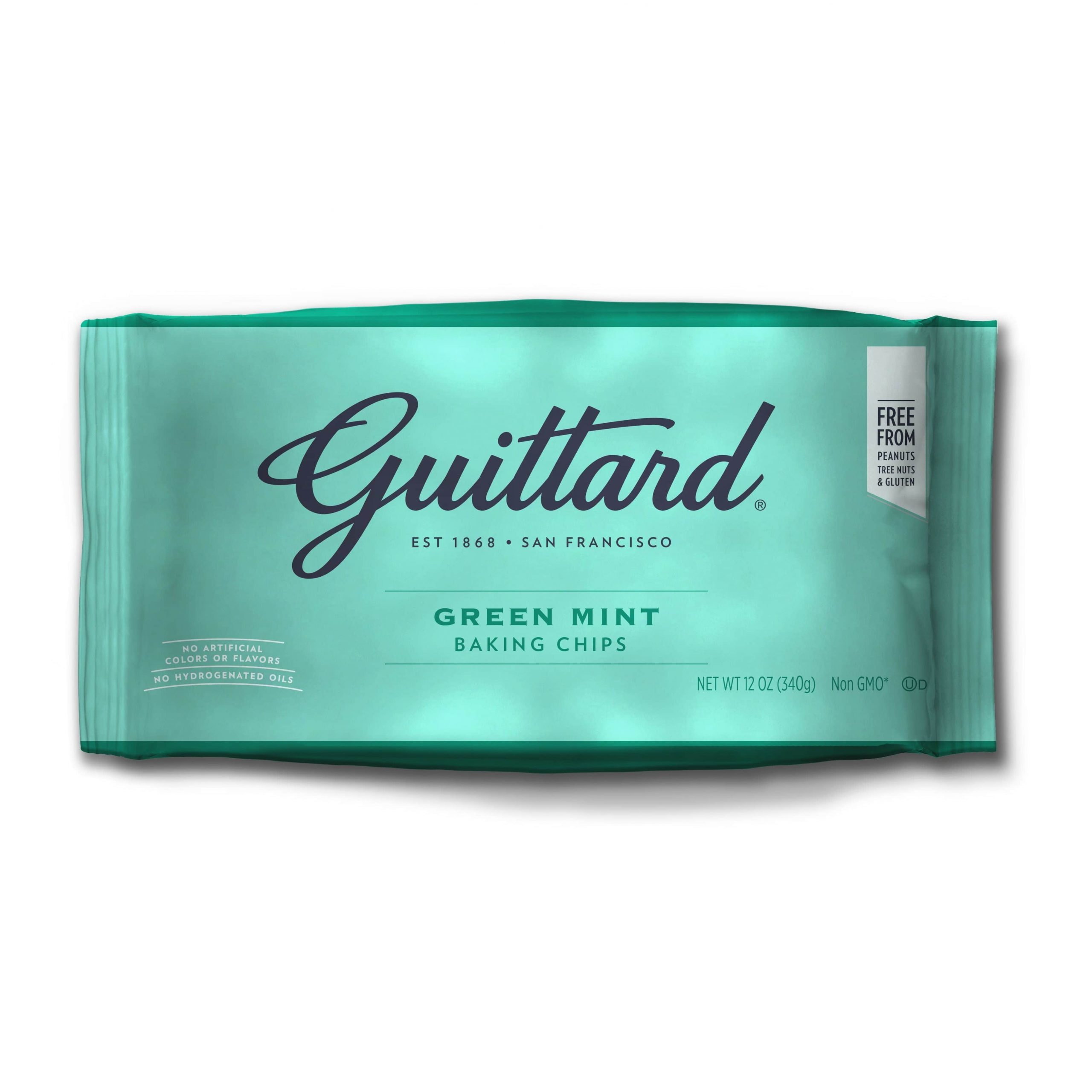 Guittard Green Mint Baking Chips-min