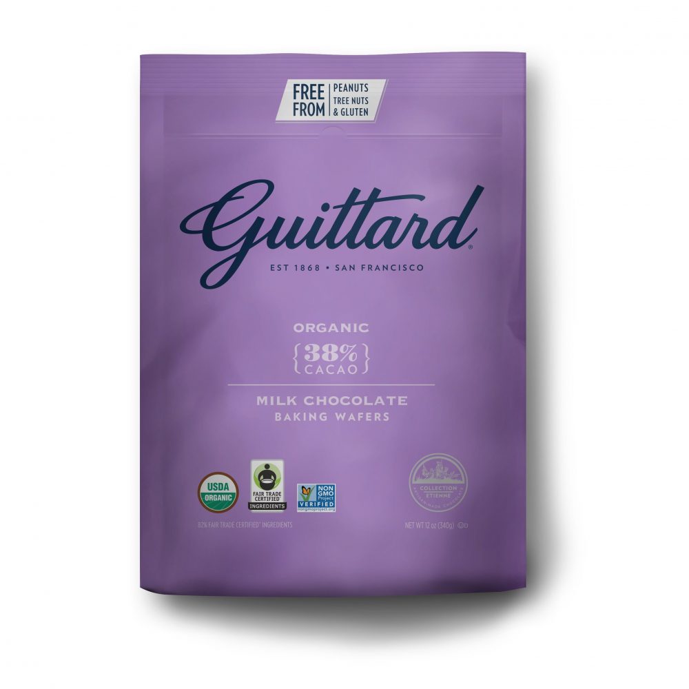 Guittard Organic 38% Milk Couverture Chocolate Wafers
