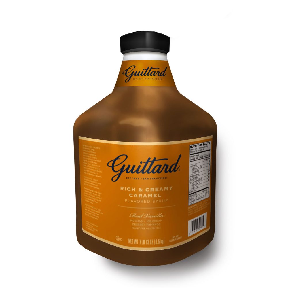 Guittard Rich & Creamy Caramel Flavored Syrup