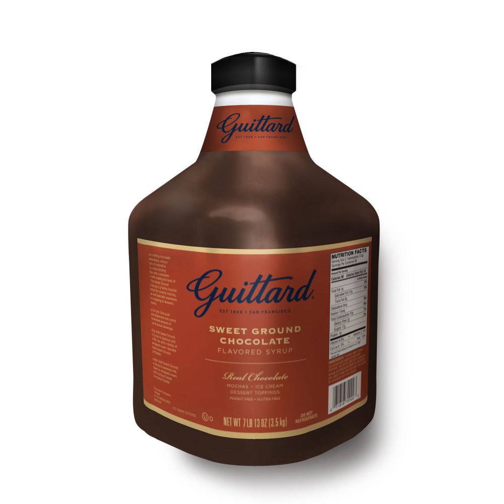 Guittard Sweet Ground Chocolate Flavored Syrup