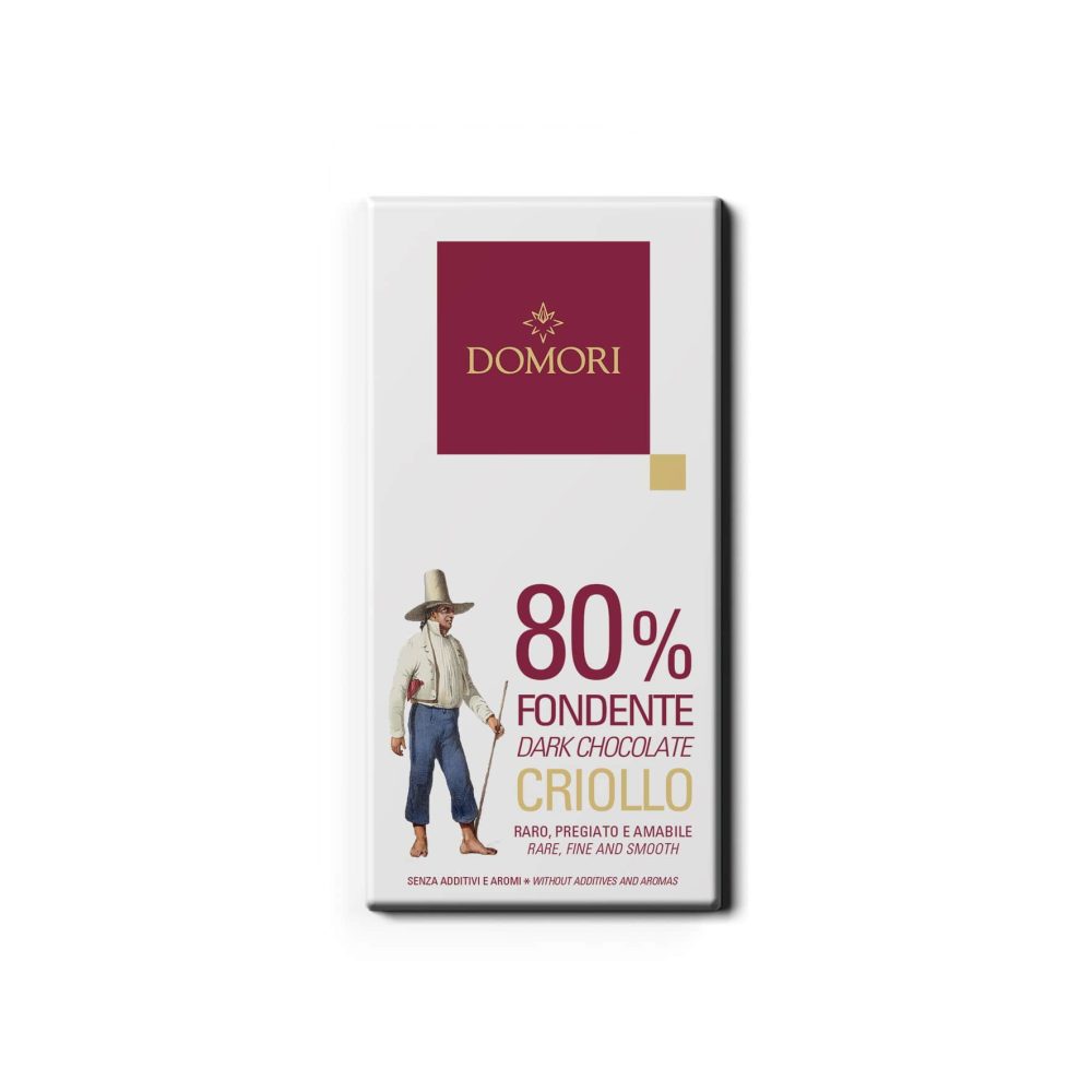 Domori Criollo Blend 80% Dark Chocolate Bar
