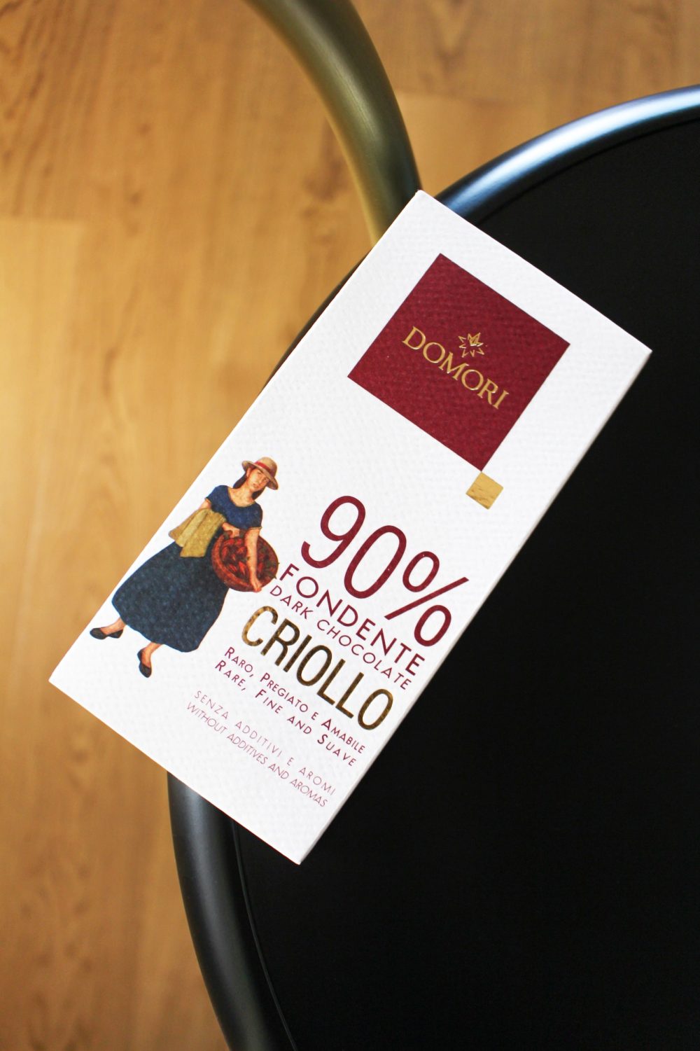 Domori Criollo Blend 90% Dark Chocolate Bar 2